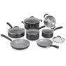11-Piece Set Ceramica XT Nonstick Cookware Set (54C-11BK)