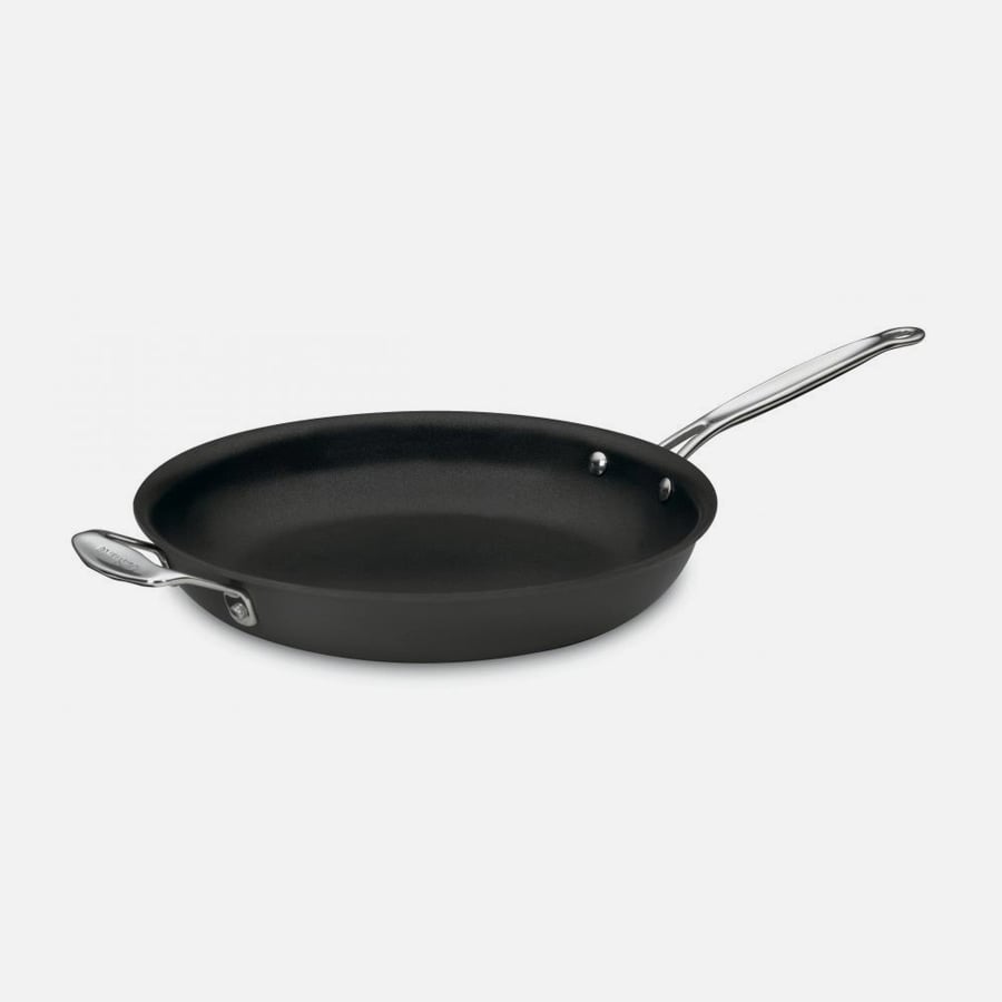  Cuisinart 12-Inch Skillet, Nonstick-Hard-Anodized with Glass  Cover, 622-30G: Home & Kitchen