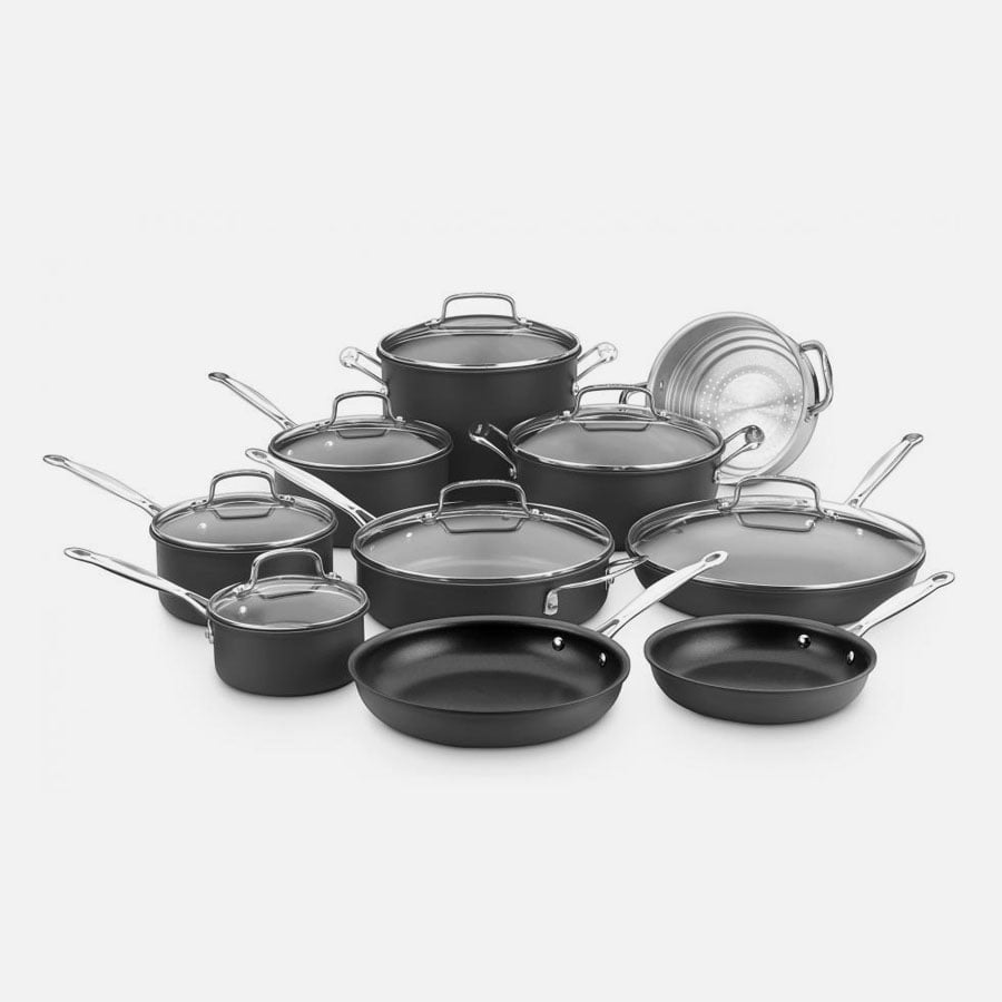17 Piece Chef's Classic™ Nonstick Hard Anodized Set