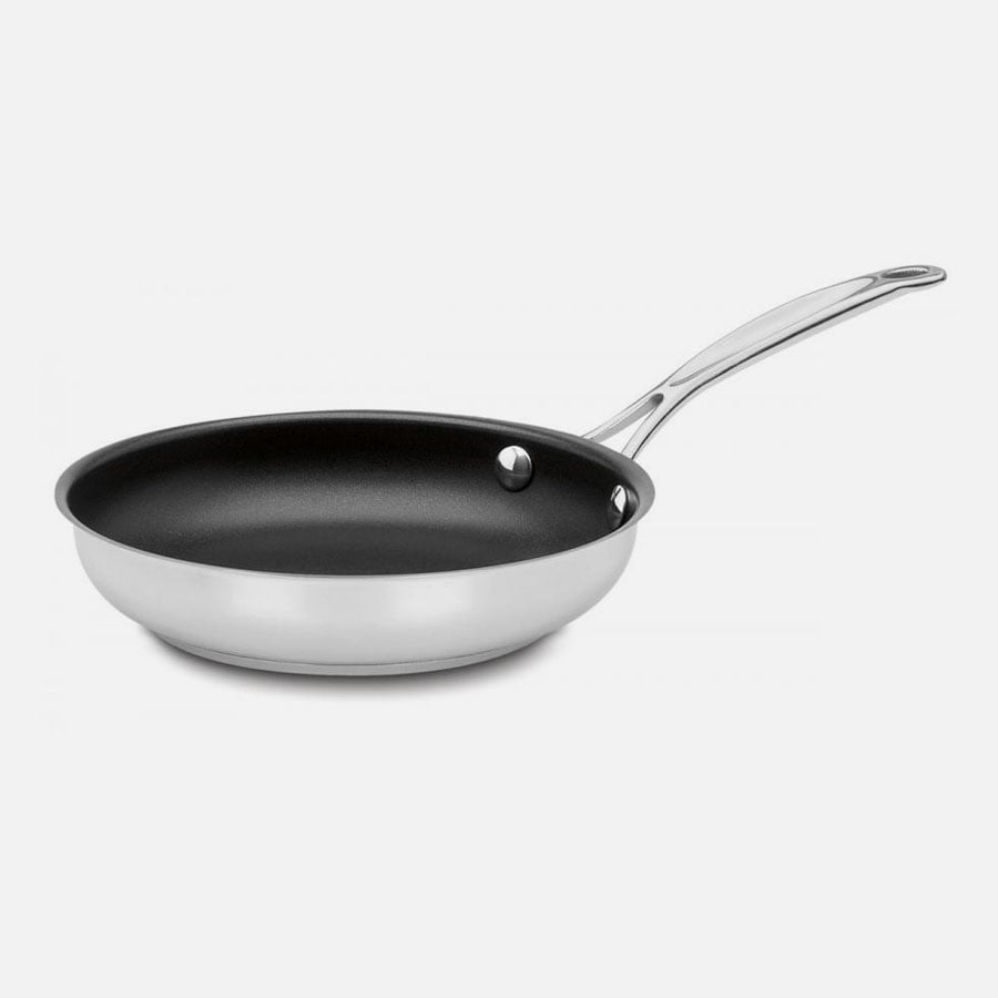 Cuisinart 722-20NS Chef's Classic Stainless Nonstick 8-Inch Open Skillet 