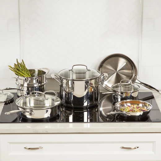 Chef's Classic™ Stainless 11 Piece Set