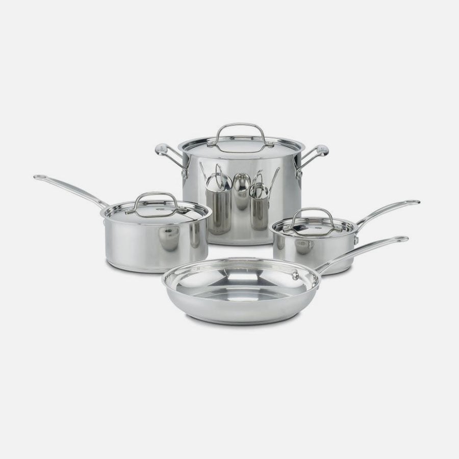 Cuisinart Chef's Classic Stainless 7 Piece Set