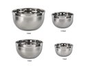 4 Piece Stainless Steel Mixing Bowl Set