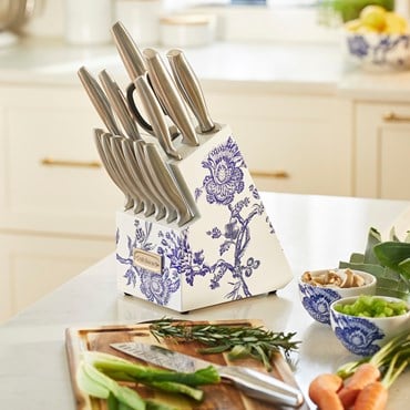 Cuisinart® Caskata™ 15 Piece German Stainless Steel Cutlery Block Set