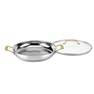 Mineral Collection Stainless Cookware 12" Everyday Pan with Cover
