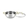 Mineral Collection Stainless Cookware 4 Quart Dutch Oven with Cover