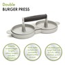 Cast Aluminum Double Burger Press