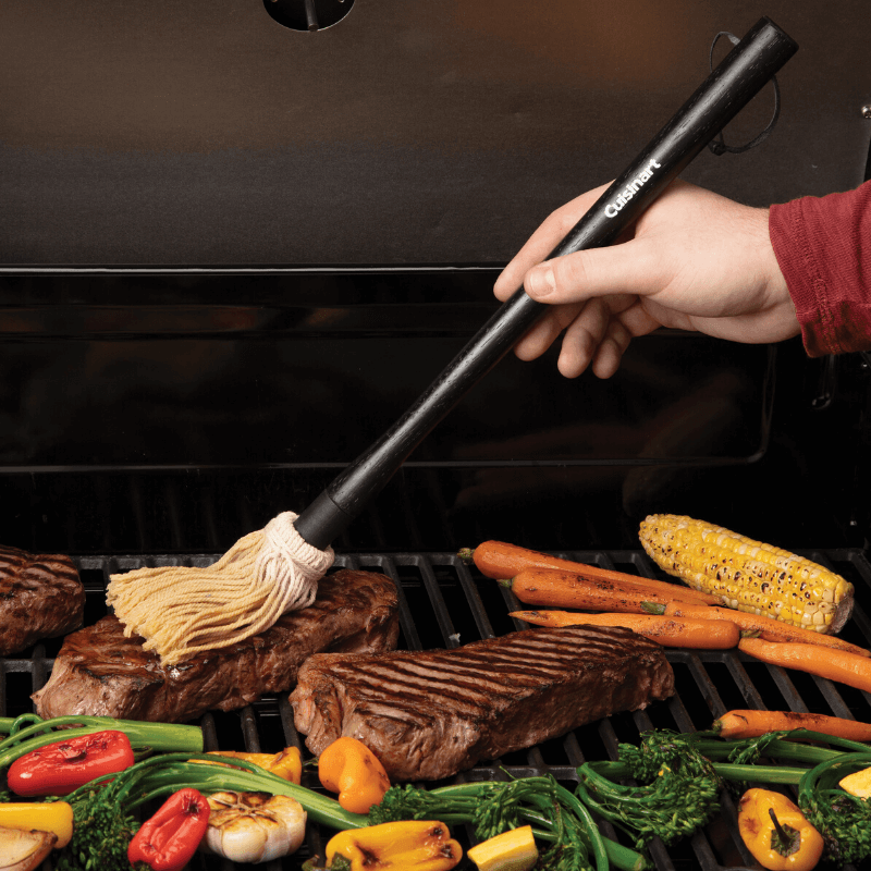 Grill Brush with Replaceable Head Set - Cooks' Nook