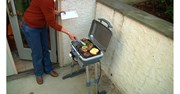 Outdoor Electric Grill with VersaStand