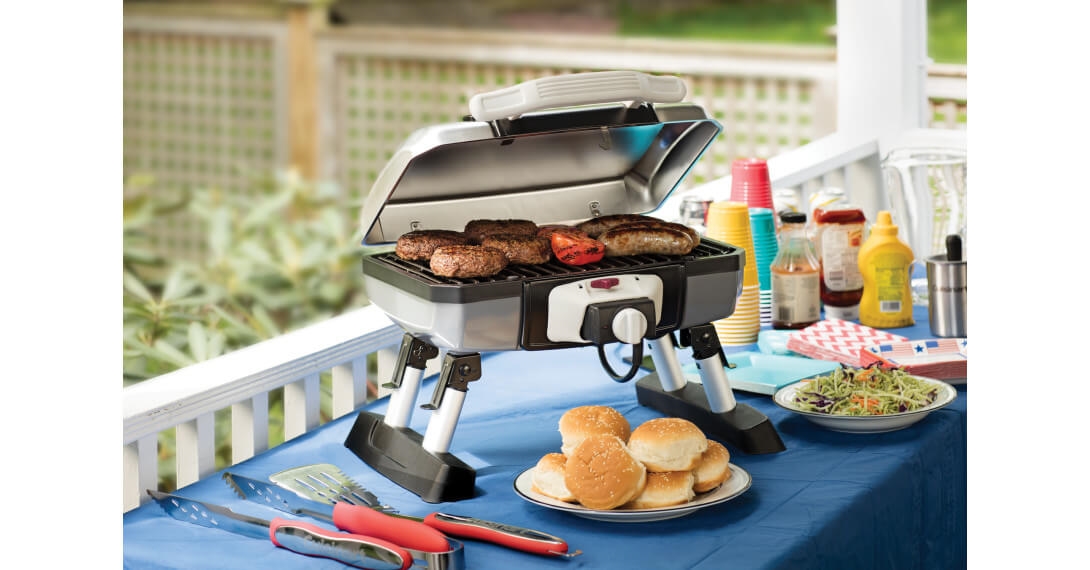 Outdoor Electric Tabletop Grill
