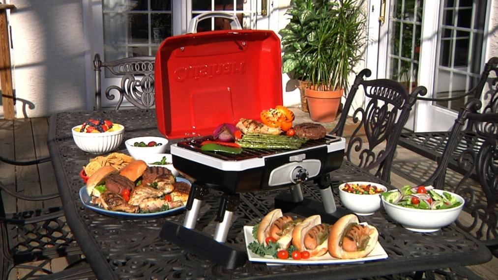 Petite Gourmet Portable Tabletop Gas Grill