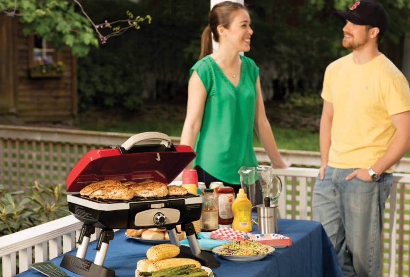 Cover Cuisinart CGG-180T Petit Gourmet Portable Tabletop Gas Grill Red 