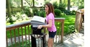 Discontinued Portable Outdoor Tabletop Propane Gas Grill