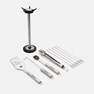 Discontinued Carousel Stainless Steel Grill Tool Set (10 Piece)