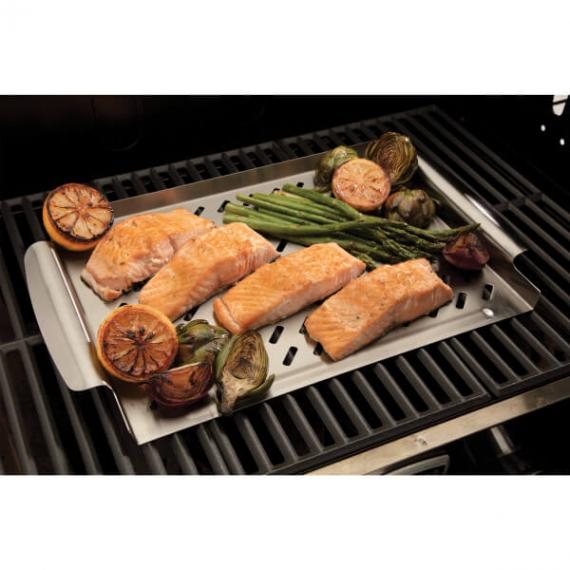 11.5" X 15" Stainless Steel Grill Topper