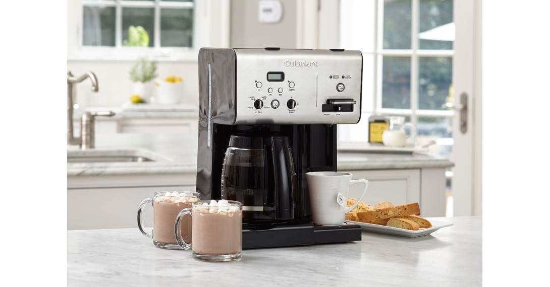Coffee Plus™ 12 Cup Programmable Coffeemaker plus Hot Water System