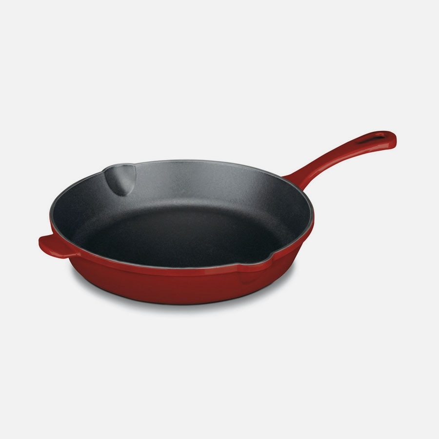 invoeren Conserveermiddel vriendelijk Chef's Classic™ Enameled Cast Iron Cookware 10" Skillet - Cuisinart.com