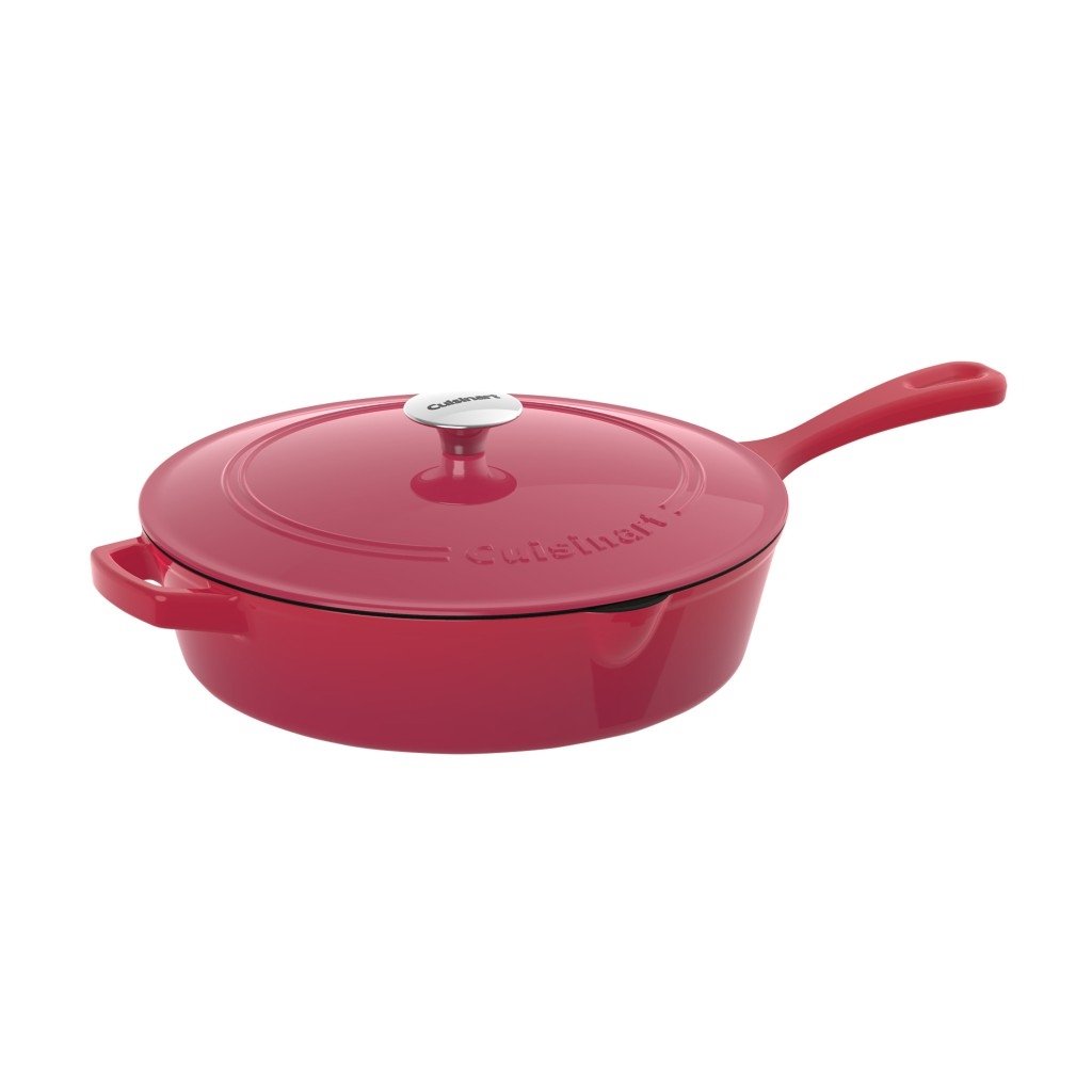 Discontinued Chef's Classic™ Enameled Cast Iron Cookware 12″ (4.5 Qt) Chicken Fryer