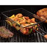 Non-Stick Grilling Basket With Folding Handle