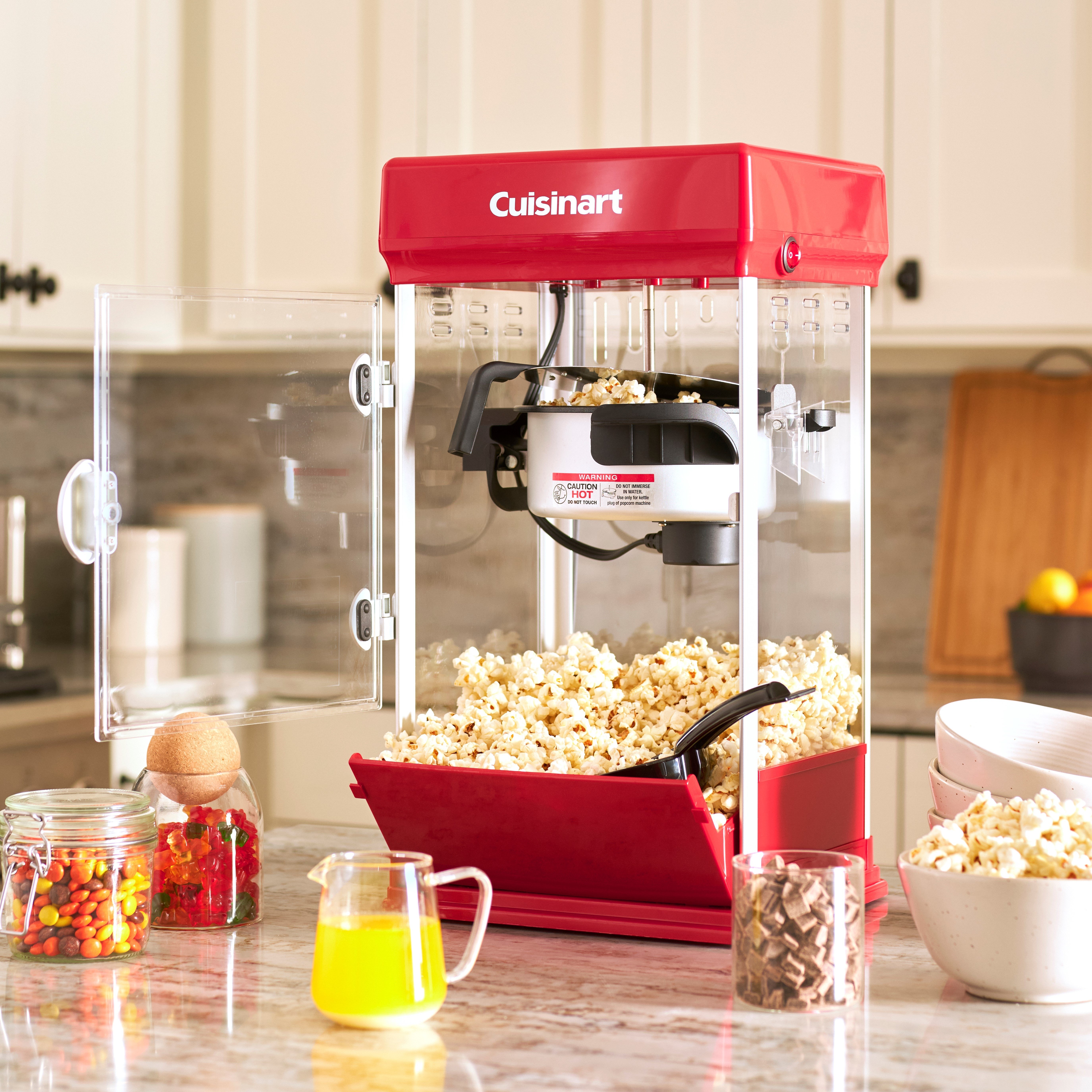 Movie Theater-Style Popcorn Maker CPM-32 (Red) - Cuisinart