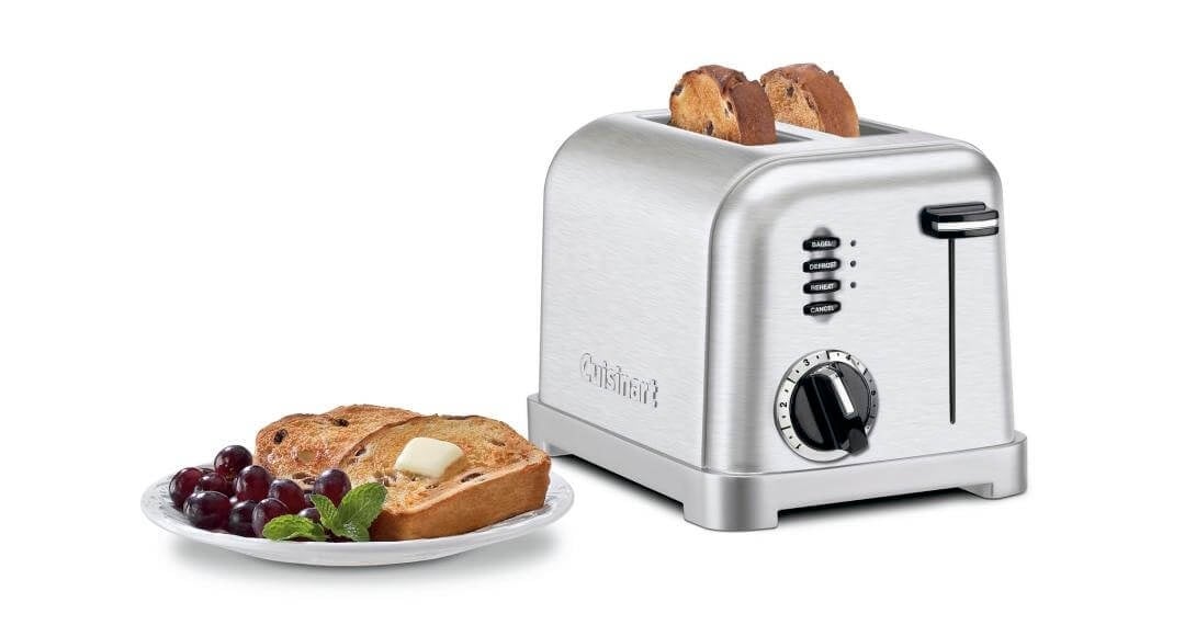 Discontinued 2 Slice Metal Classic Toaster