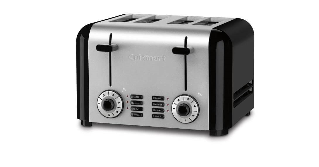 Discontinued 4 Slice Compact Stainless Toaster