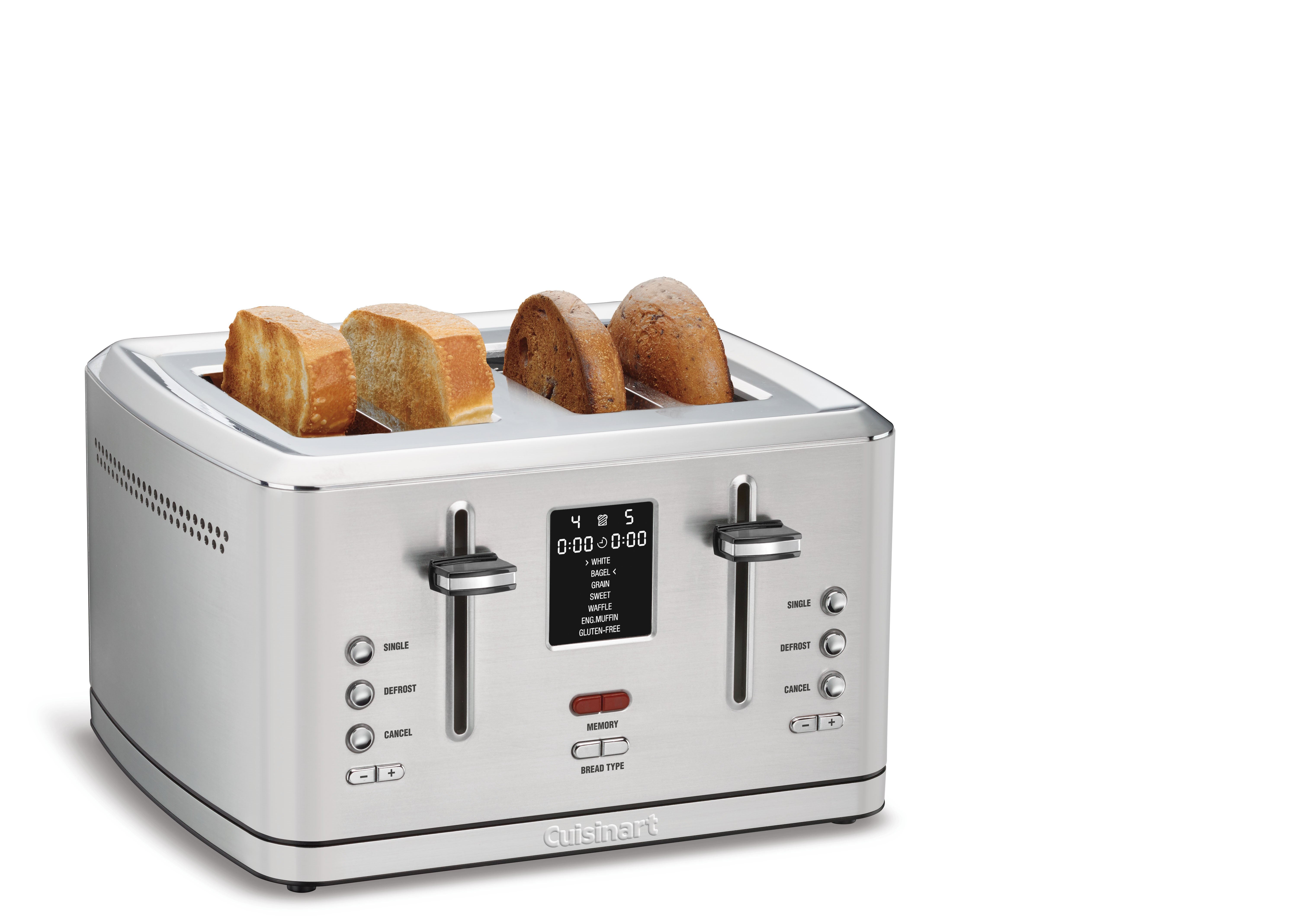4-Slice Digital Toaster with MemorySet Feature - Cuisinart.com