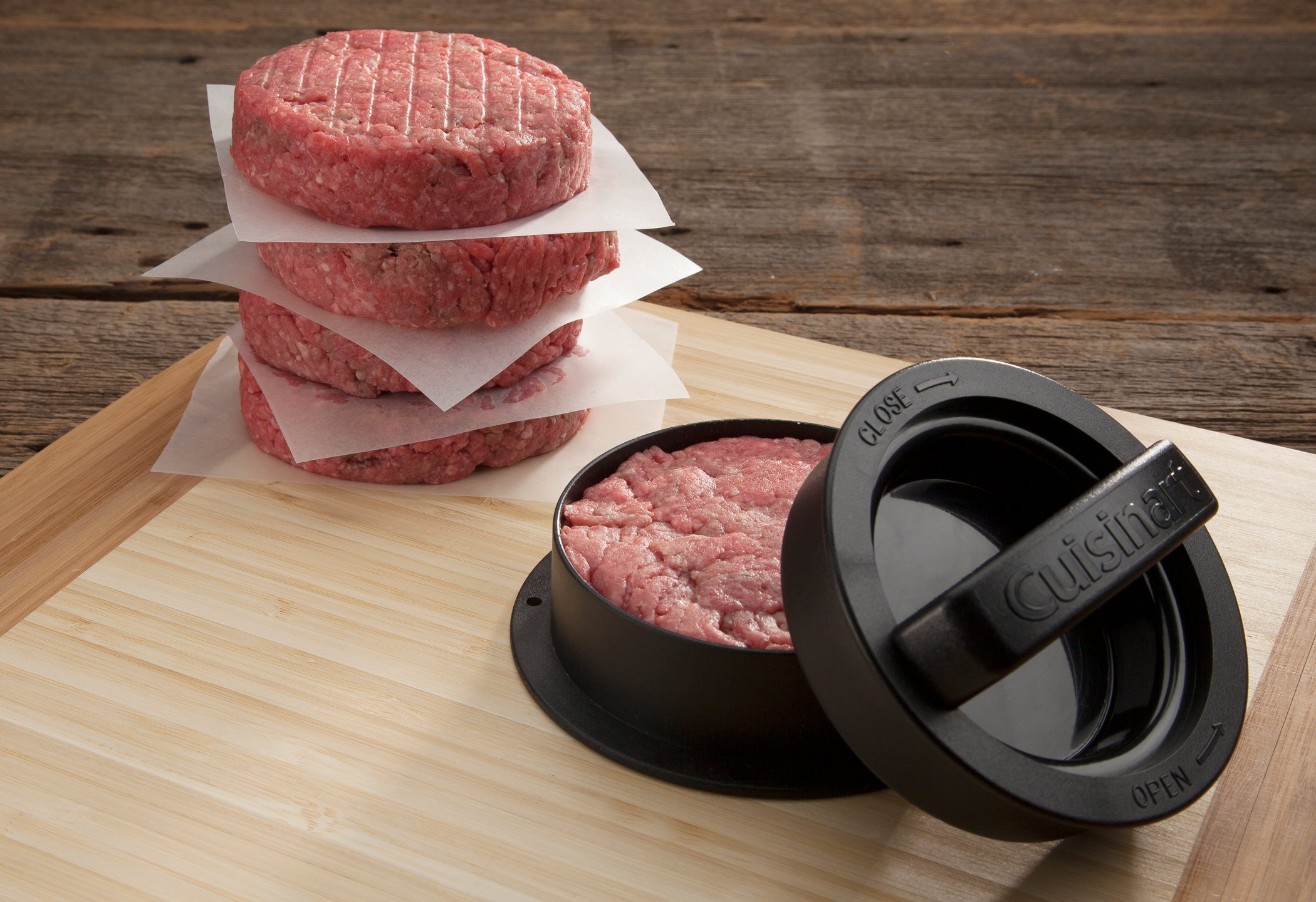 Cyclopen Lelie Of anders 3-In-1 Burger Press - Quality Grilling Tools and Accessories - Cuisinart.com