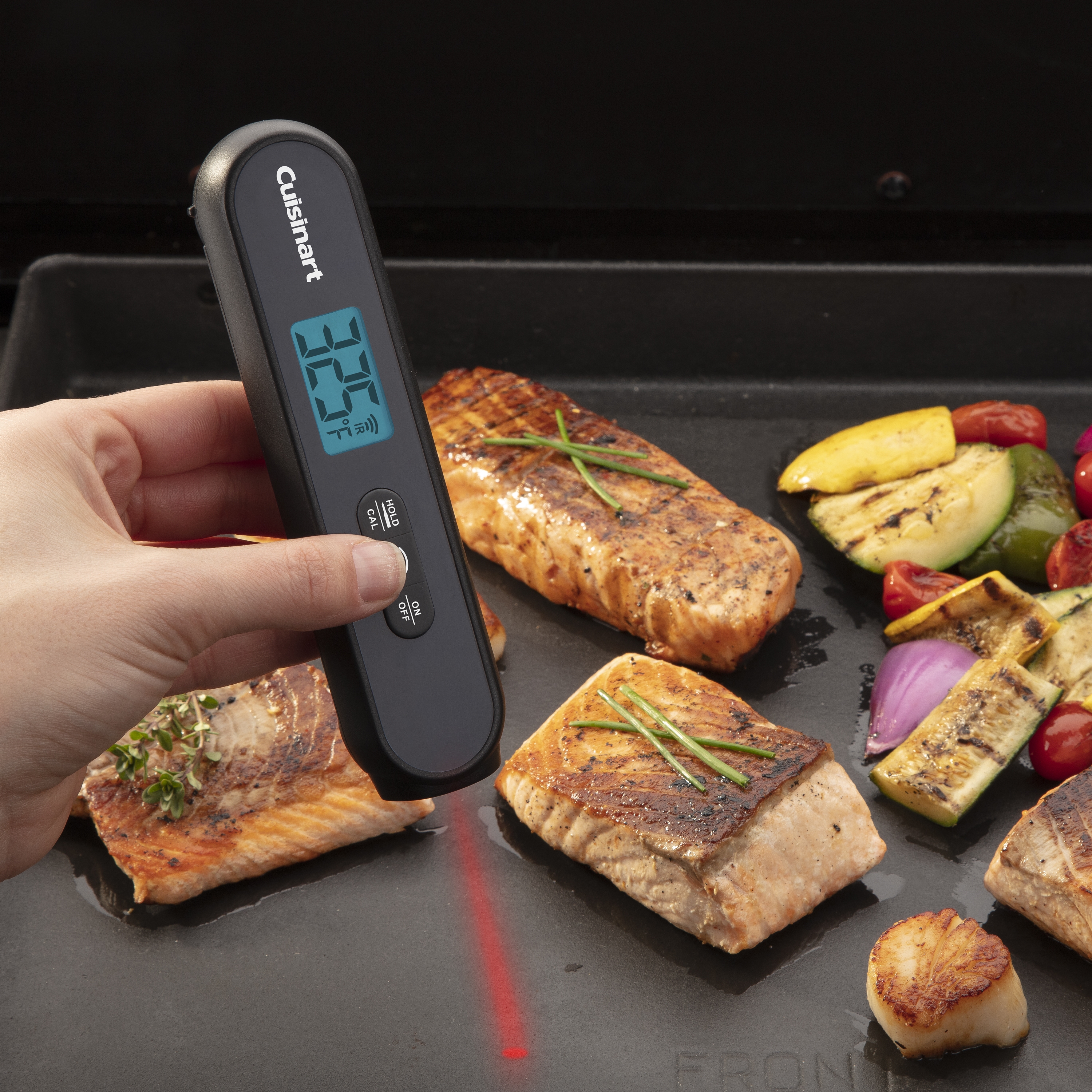 Infrared & Folding Grilling Thermometer