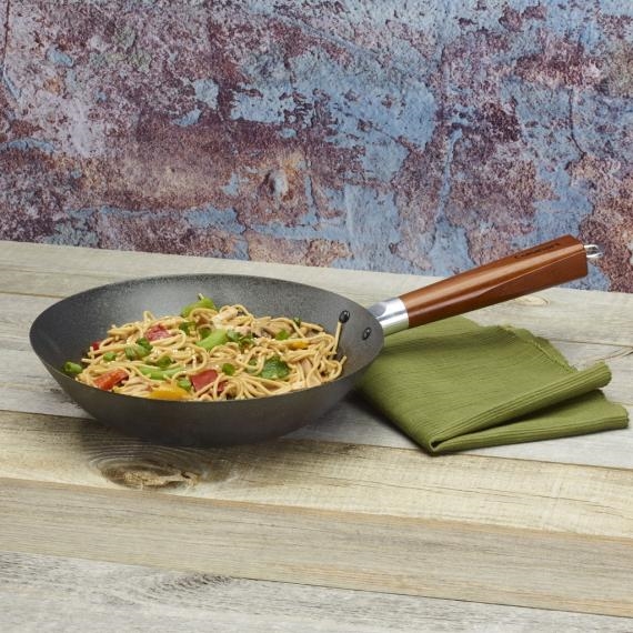 Cuisinart 14 Pre-Seasoned Wok with Helper Handle