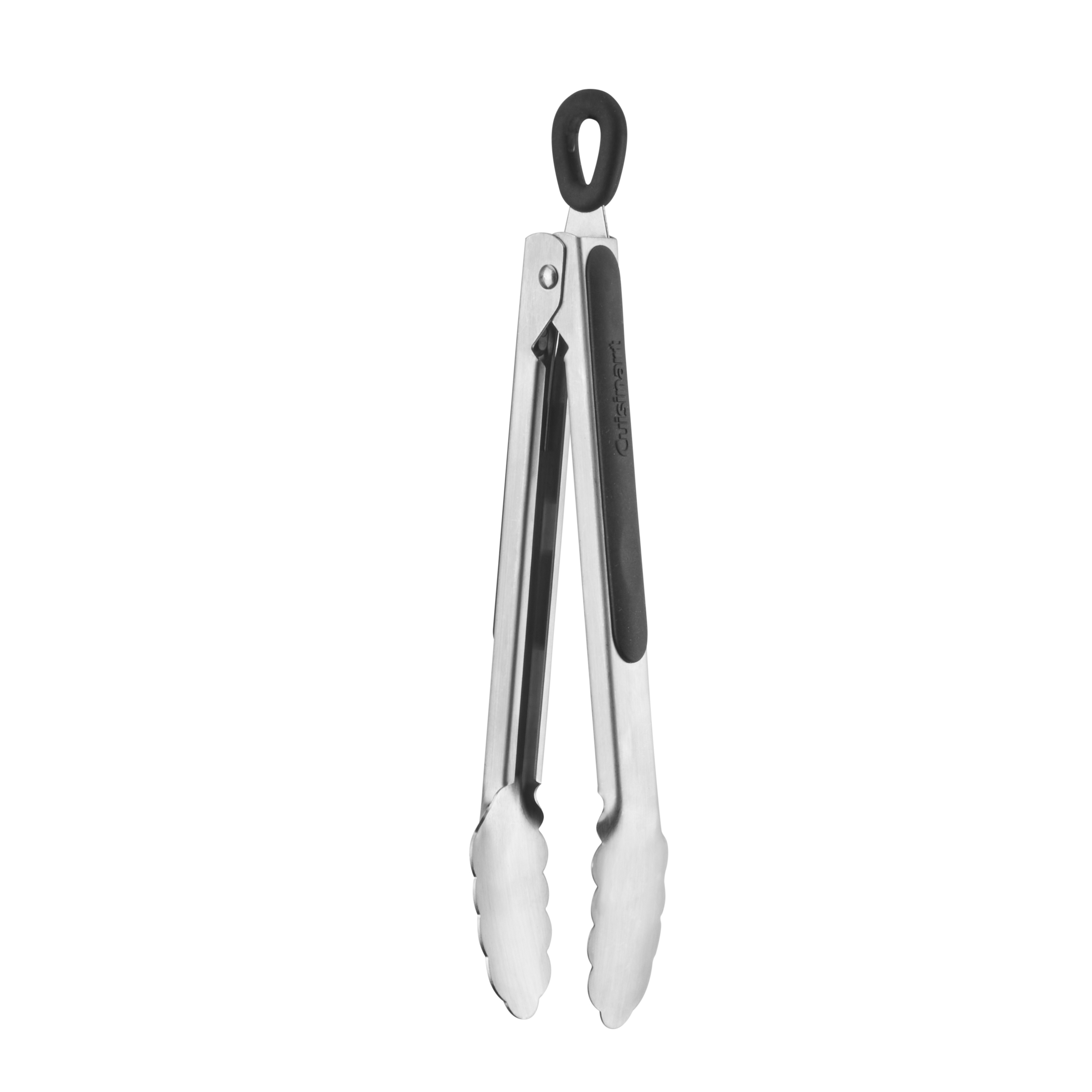 2pc Tong Set: 7" and 9" Stainless Steel Tongs