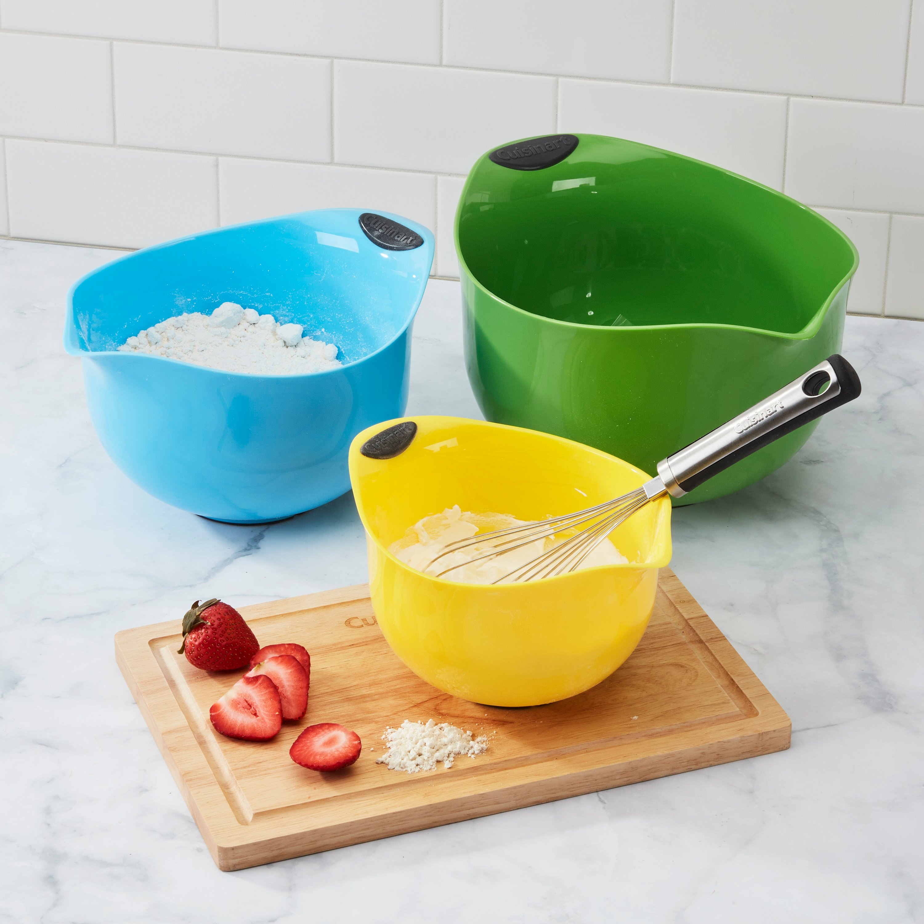 Mixing Bowls (Set of 3) - Innovative Culinary Tools 
