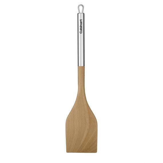 Beechwood Slotted Turner Silver