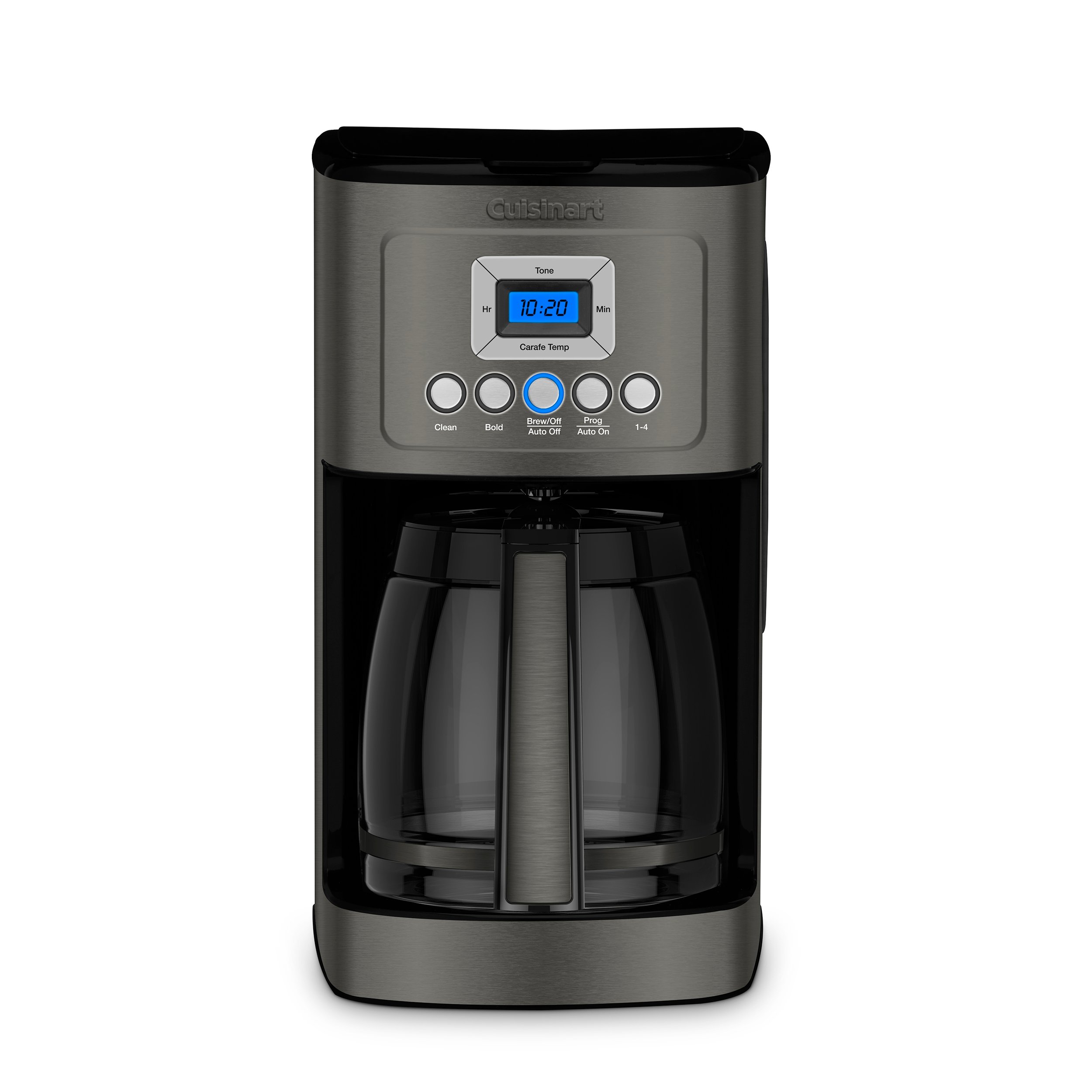 Cuisinart 14-Cup Programmable Coffeemaker Brew Hotter Coffee Black Stainless NEW 