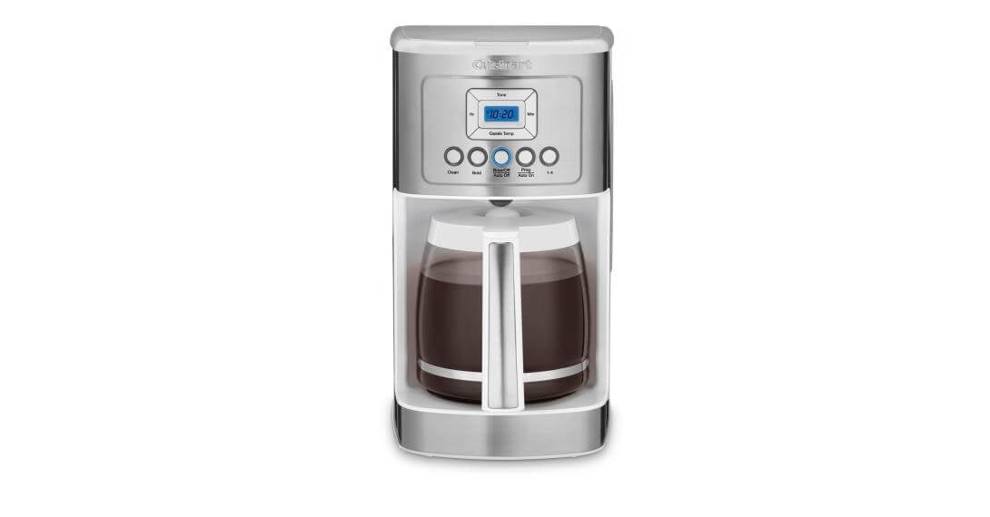 Cuisinart Programmable Coffeemaker 14 Cup Glass Carafe DCC-1800 Silver 