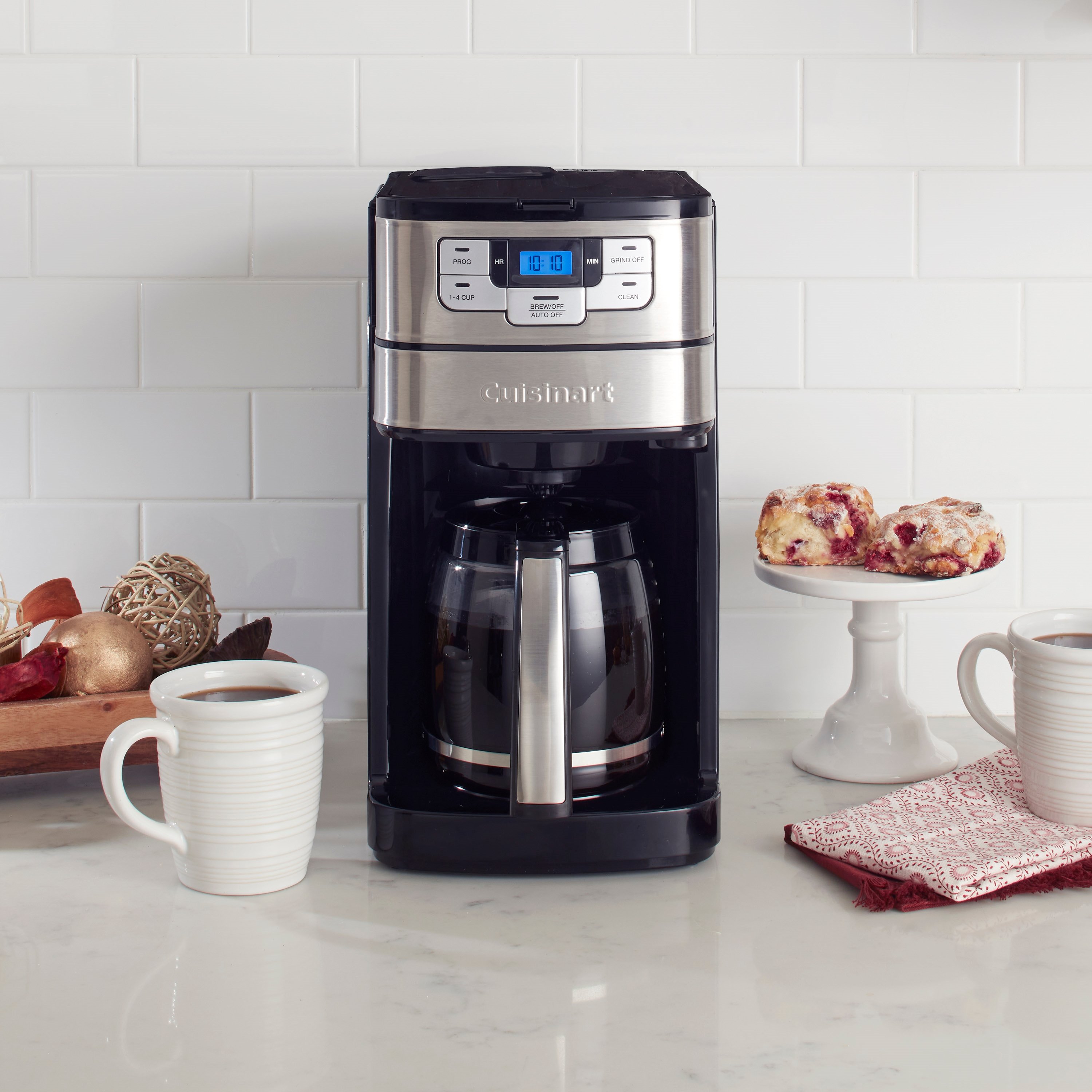How To Clean Cuisinart Coffee Maker With A Grinder  