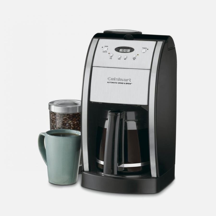 Cuisinart - Grind & Brew Single-Serve Coffeemaker - Black