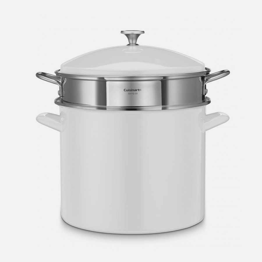 20 Quart Stockpot with Steamer Insert and Cover