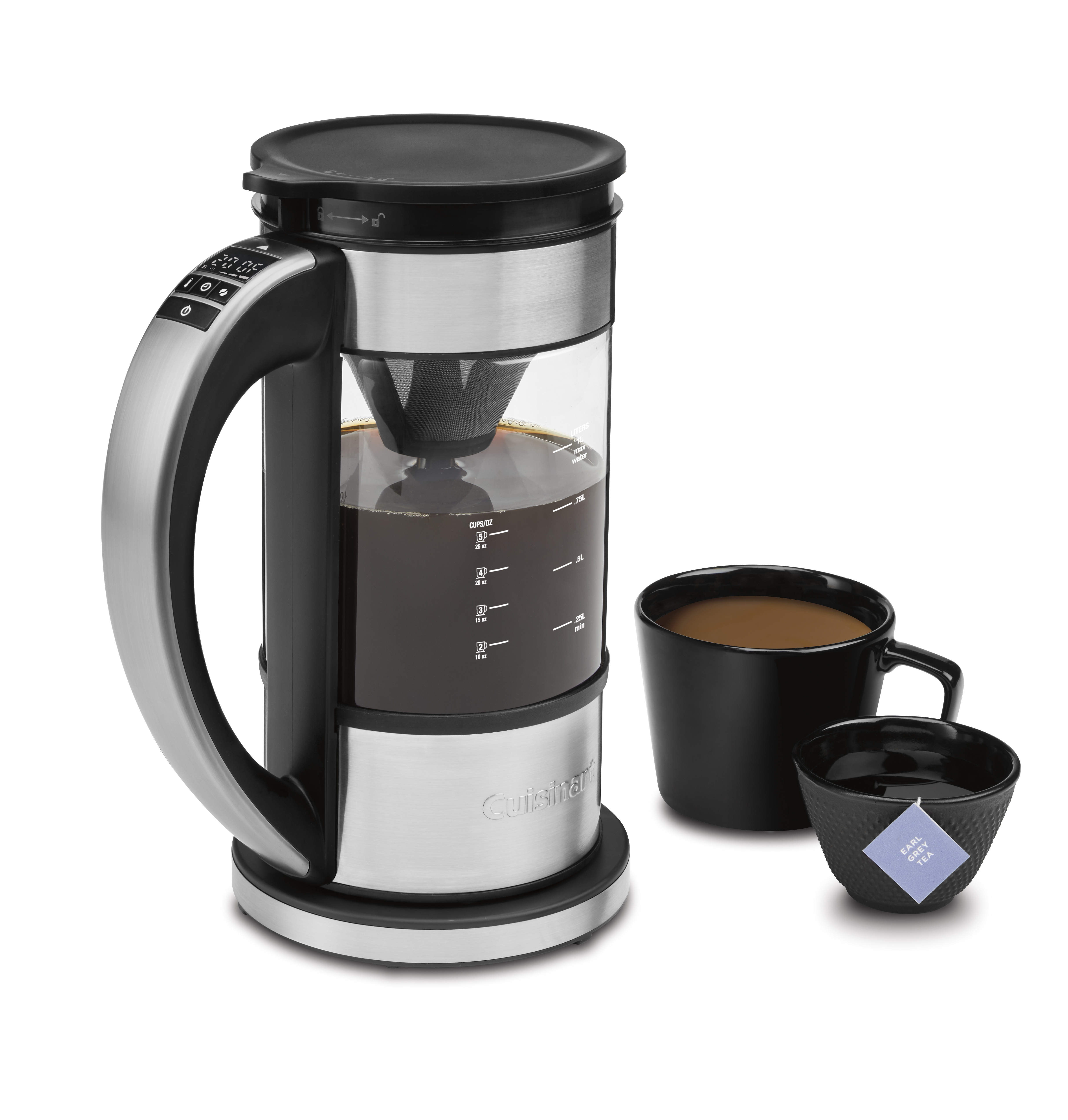 Programmable 5-Cup Percolator & Electric Kettle