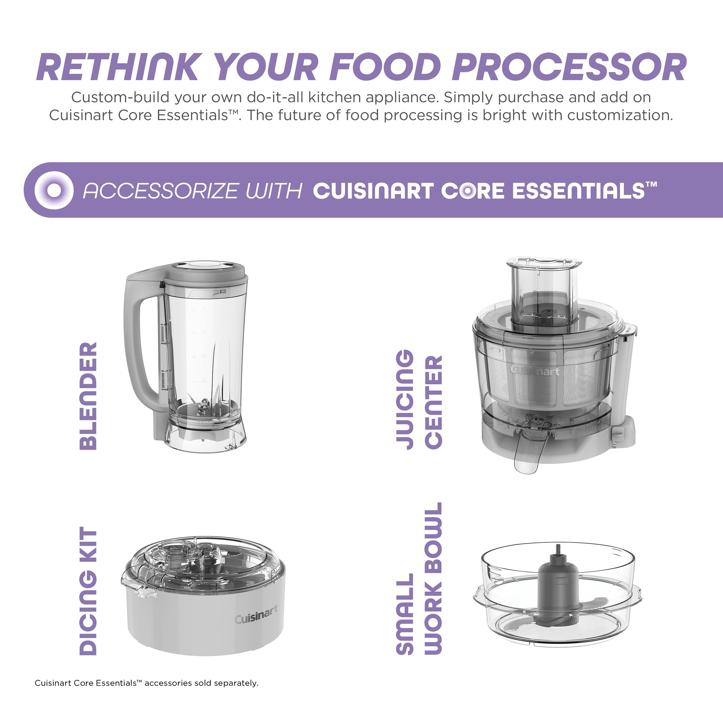 Cuisinart Core Custom™ 10-Cup Food Processor