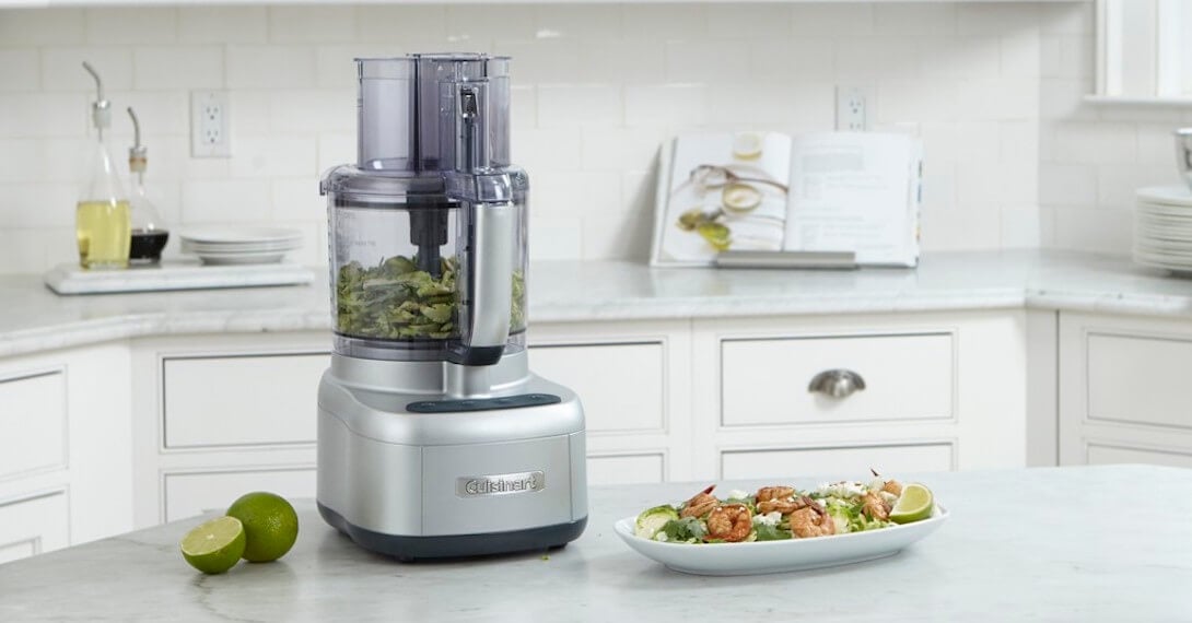 Cuisinart Elemental Food Processor with 11-Cup and 4.5-Cup Workbowls in Gunmetal 