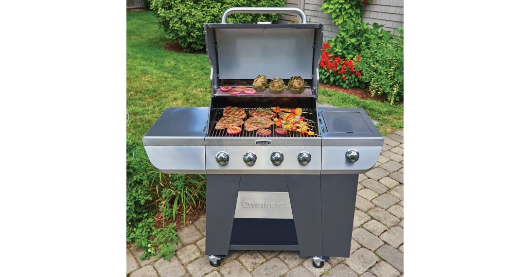 Discontinued Deluxe Four Burner Gas Grill