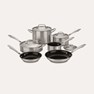 GreenGourmet® Tri-ply Stainless Steel 10 Piece Set