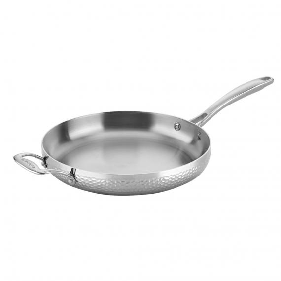 Hammered Collection 12" Skillet with Helper Handle