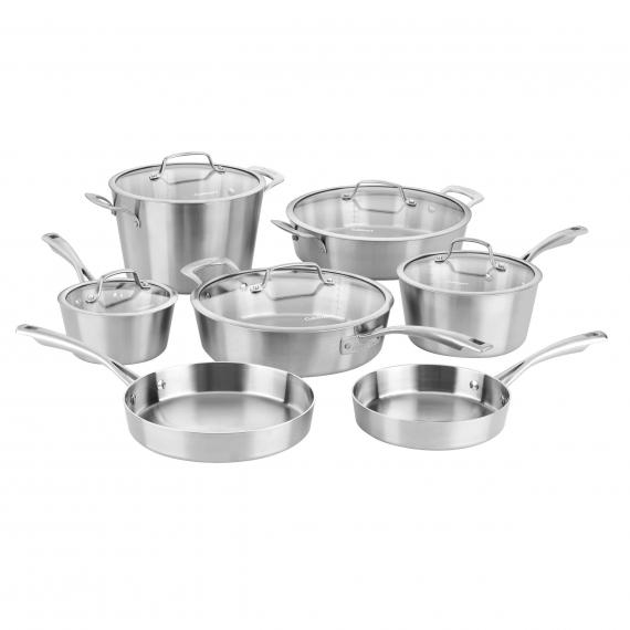 12 Piece Multiclad Conical Tri-Ply Set