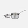 MultiClad Pro Triple Ply Stainless Cookware 1.5 Quart Saucepan with Cover