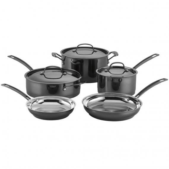 Discontinued Mica-Shine Stainless Steel 8 Piece Set
