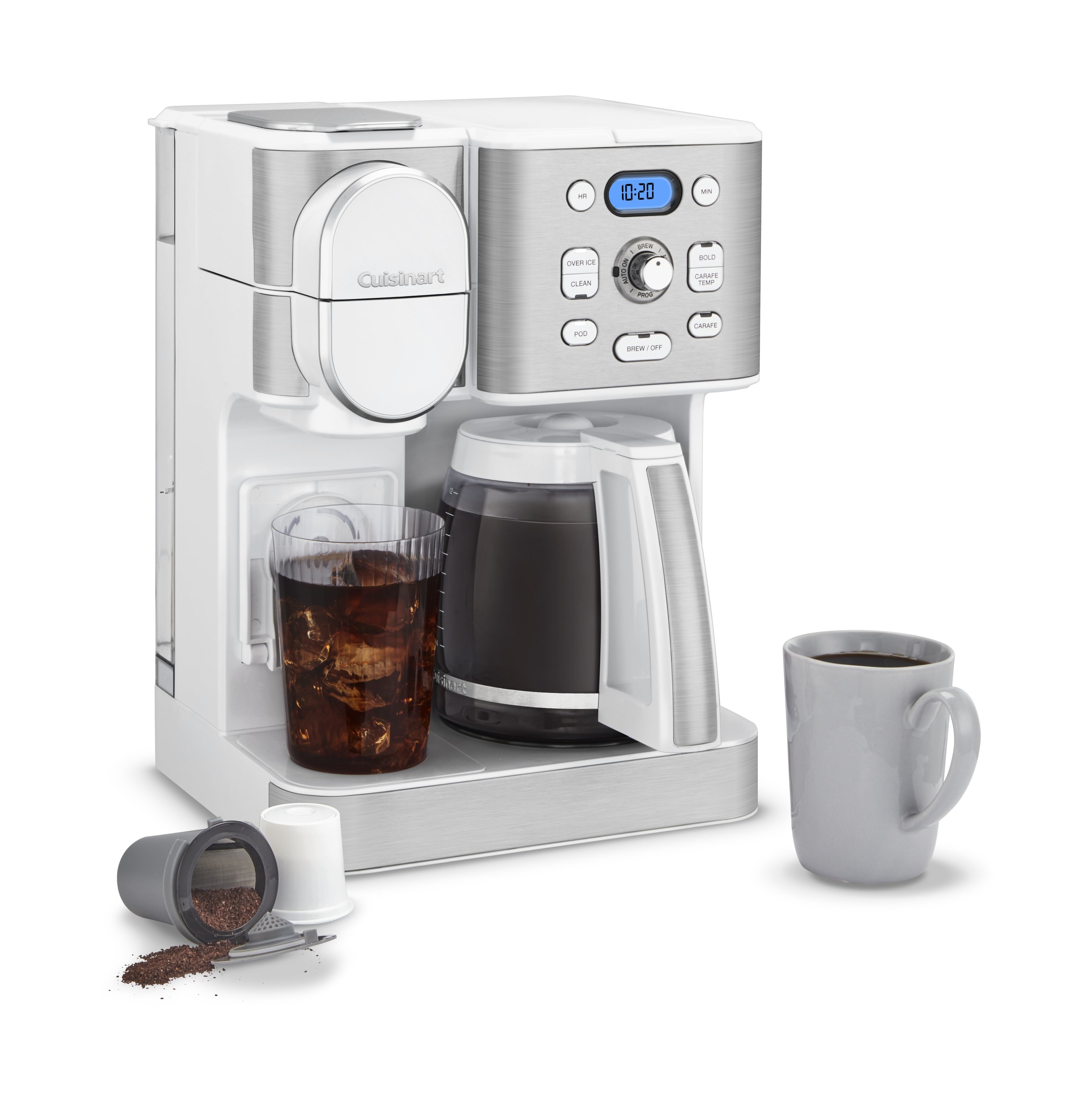 NEW Cuisinart SS-16 Coffee Center Combo Single Serve K-Cup & 12