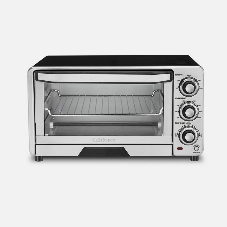 Cuisinart Custom Classic Brushed Chrome Toaster Over Broiler TOB-40 Recon