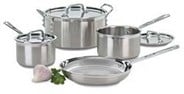 7 Piece MultiClad Stainless Cookware Set